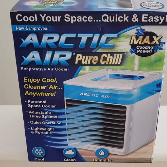 Artic Air Pure Chill Personal Space Cooler - Brand New in Box - Picture 3 of 9